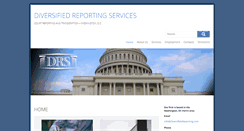 Desktop Screenshot of diversifiedreporting.com